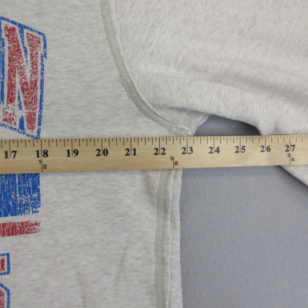 CCM NHL Washington Capitals Sweatshirt Mens XL Gray Distressed Pullover Crewneck - Picture 5 of 13